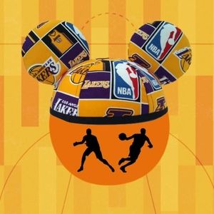 Lakers Mickey Ears Hat